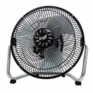9-inch Personal High Velocity Fan, 3-speed, Adjustable Air Flow, Black