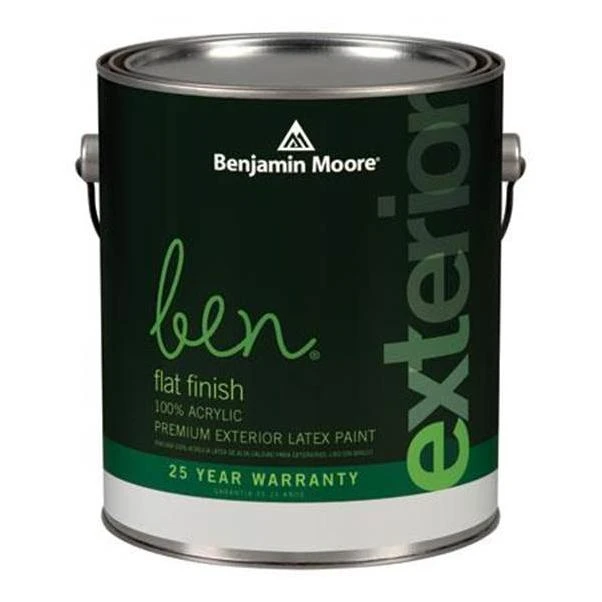 Benjamin Moore Ben Exterior Paint- Flat (541)