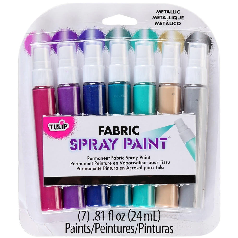METALLIC FABRIC SPRAY