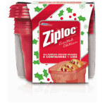 70788 All Purpose Storage Container, Medium, Red, 4-Count