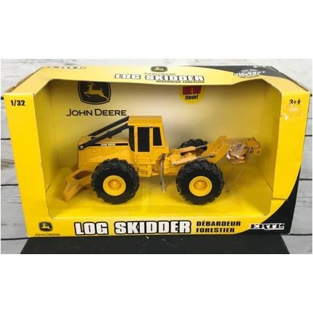 Ertl John Deere Log Skidder 1/32 scale new in box DIECAST metal licensed product