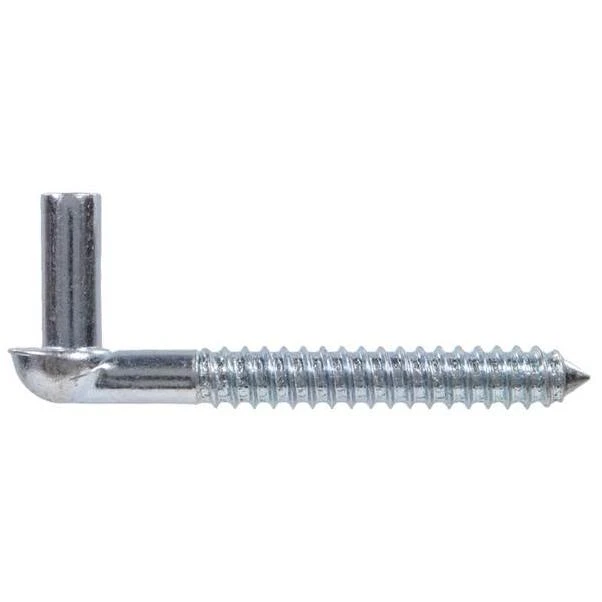 851910 Flagged - Zinc Screw Hook Gate, 0.625 x 5 in