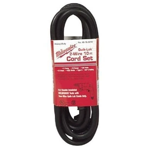Milwaukee 48-76-5010 Quik-Lok 10ft. Quik-Lok Power Cord