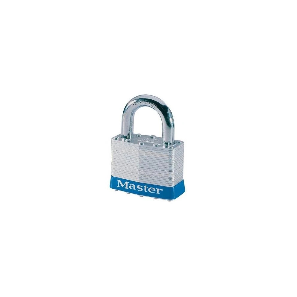 Master Lock 5KA 2 Inch Wide Laminated Steel Padlock with 1 Inch Tall Hardened St