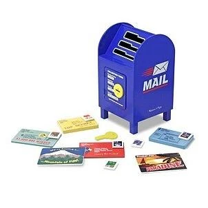 Stamp And Sort Mailbox Playset, 13.4 X 7.6 X 7.55 Model 4020