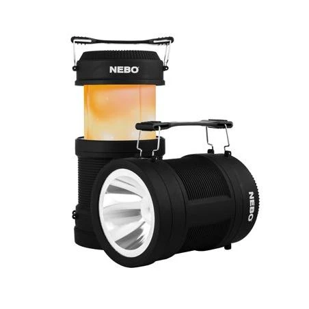 Nebo Big Poppy Latern Flashlight Light 6908 300 lumen Rechargeable 3 Modes