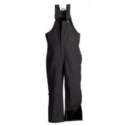B415bkr600 4x-large Regular Deluxe Insulated Bib Overall - Black