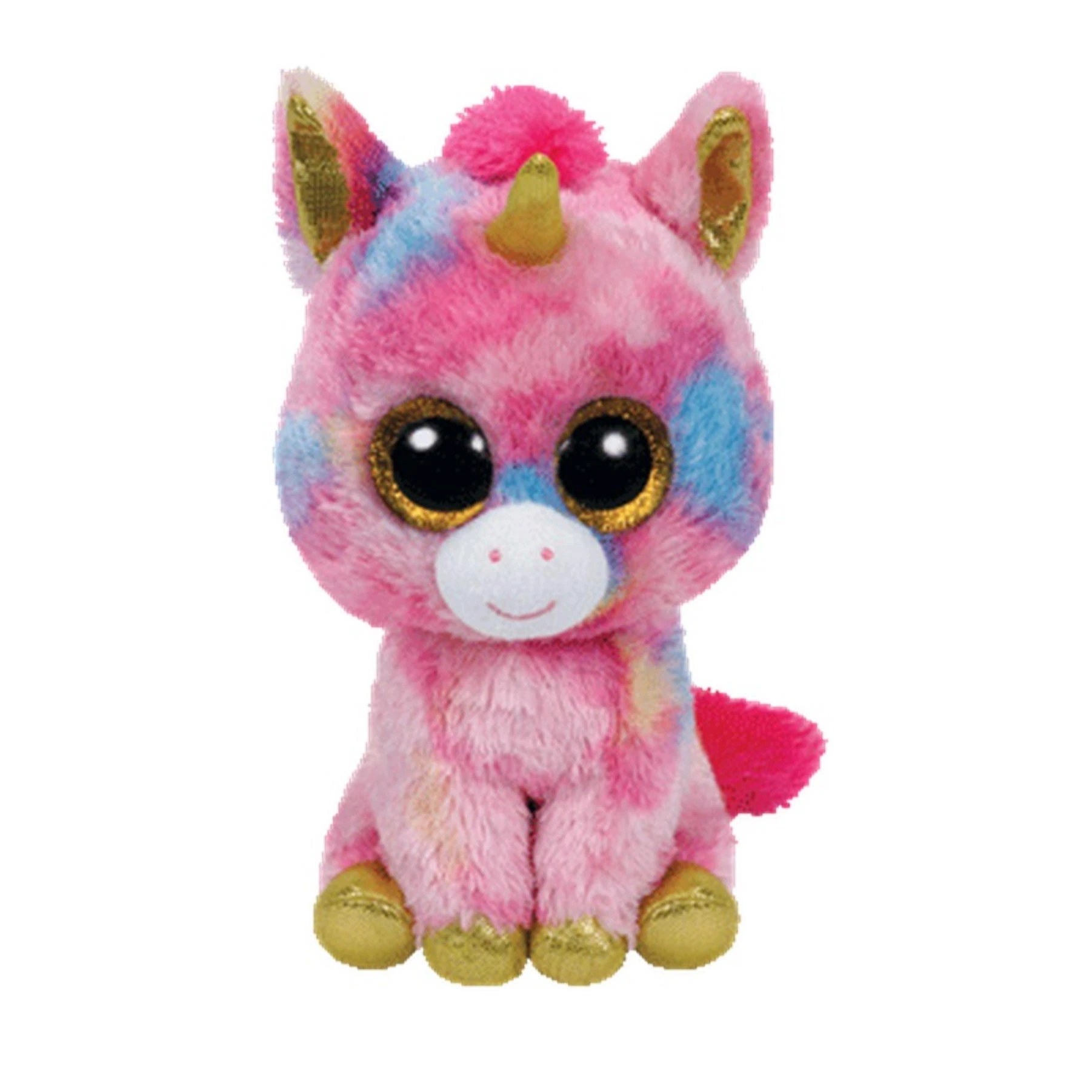 Beanie Boo Fantasia The Colorful Unicorn Medium Plush Stuffed Animal