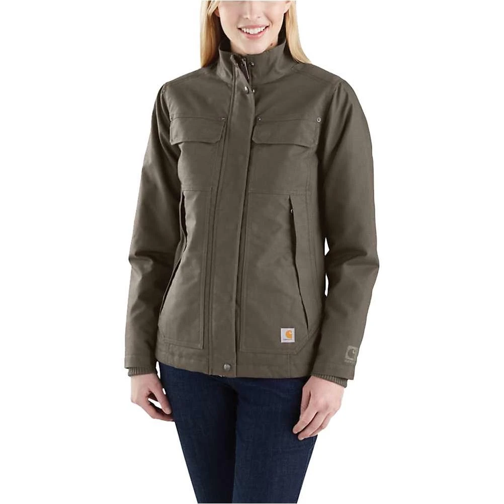 Carhartt women's quick duck jefferson traditional jacket hotsell