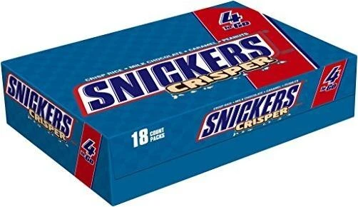 SNICKERS Crisper Chocolate Bar, 2.83 oz