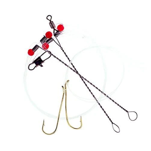 Eagle Claw 06010-006 Freshwater Fishing Crappie Rig Gold & Aberdeen - Size 6