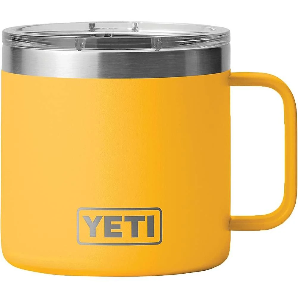 Rambler 14 oz Mug with MagSlider Lid - Alpine Yellow