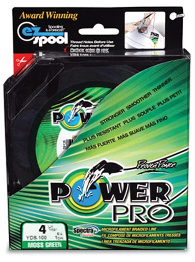 Power Pro Spectra Braided Fishing Line, 15 Lb, 300 Yards, Green