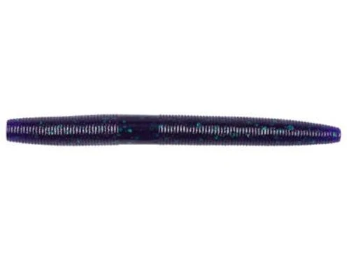 Yamamoto Senko Bait, Purple Emerald Flake, 5-inch Fishing Lure
