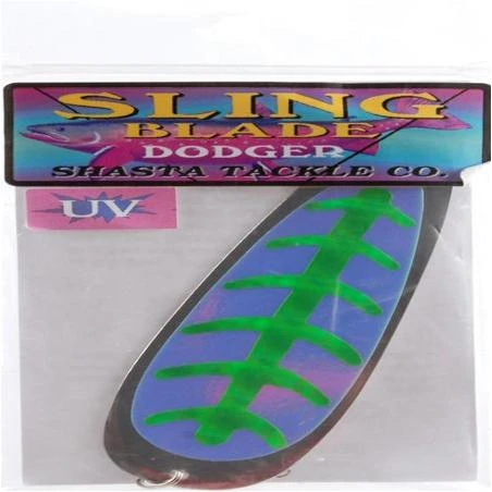 Shasta Tackle Sling Blade #3 UV Green