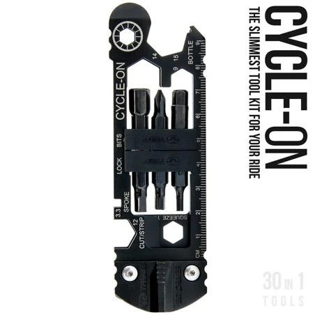 True Utility Nebo Cycle-On 30 Tools In One Multi-Tool and Bicycle Kit