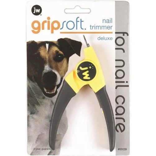 J W Pet Company Grip Soft Dlx Dog Nail Trimmer - 65039