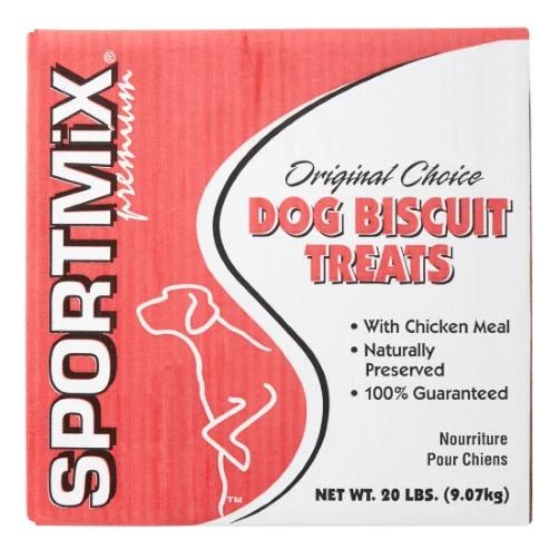 Sportmix Golden Large Dog Biscuit Treats, 20 Pounds - Grain Free Formula