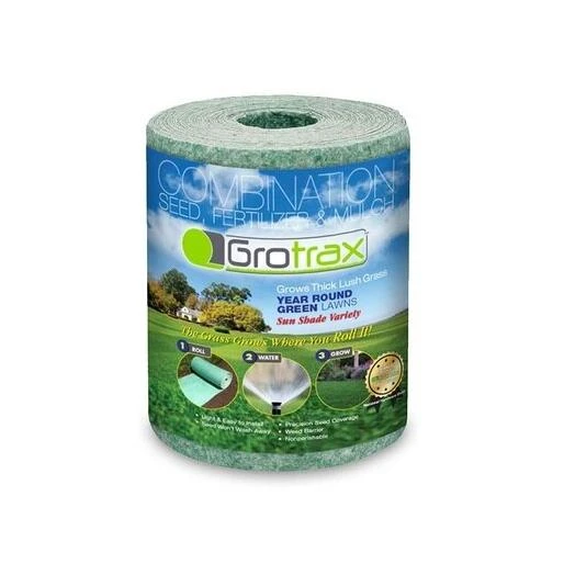 Year Round Grass Seed Roll, Patch 'n Repair, 6-inch X 40-foot Coverage