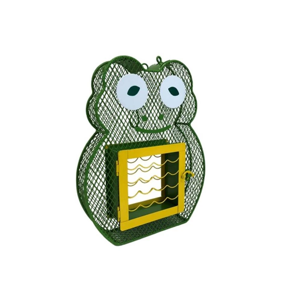 378680300 21803 Suet And Seed Frog Feeder - Green