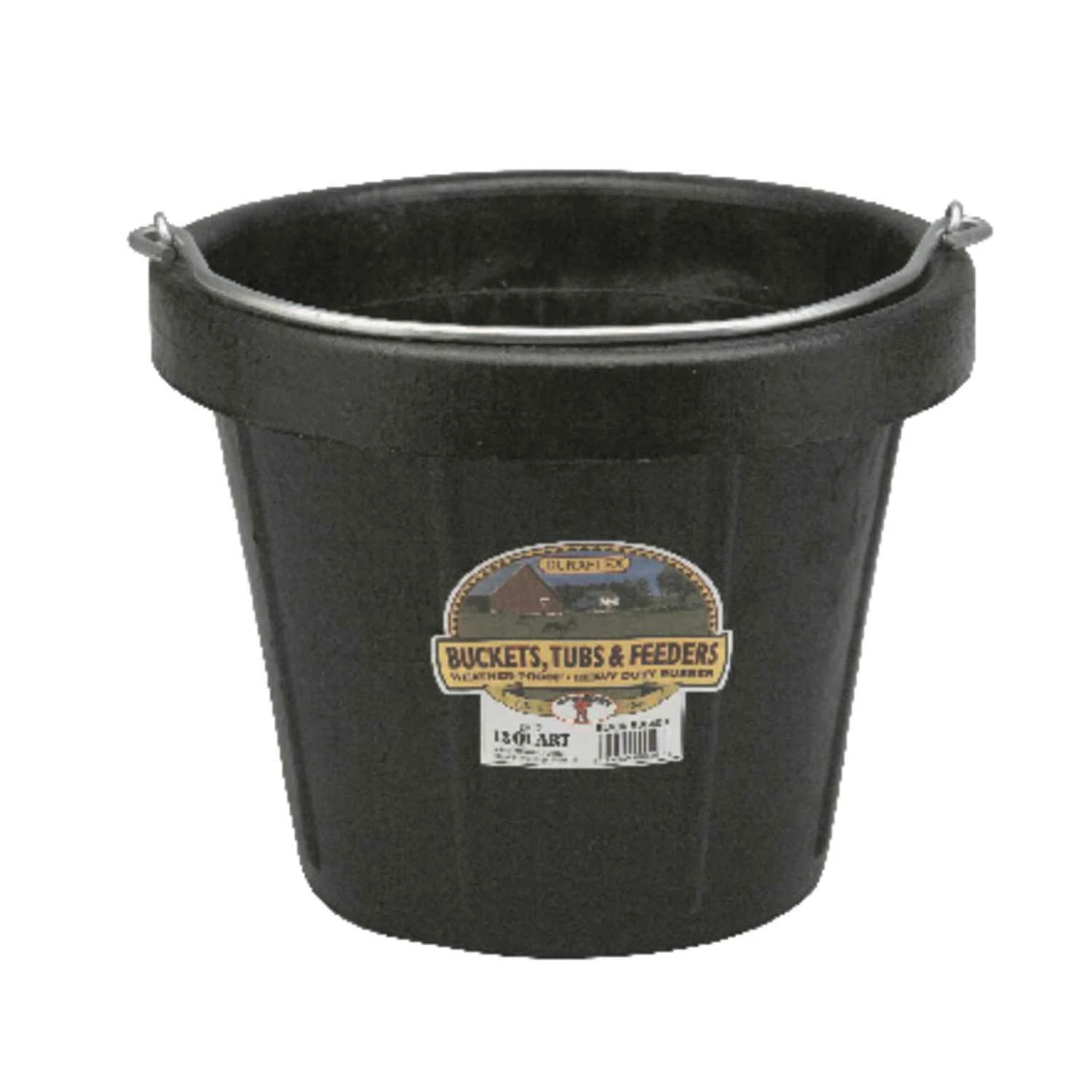 Miller 12 qt. Bucket Black
