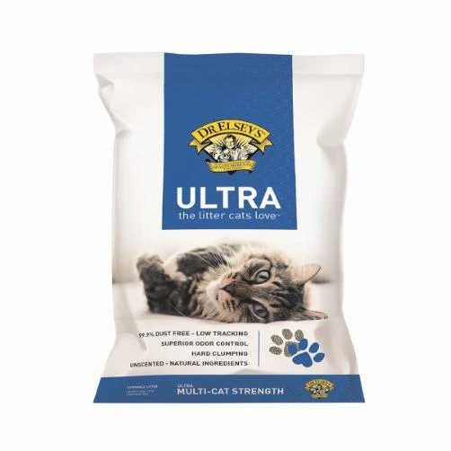 Dr. Elsey's Precious Cat Ultra Scoopable Multi-Cat Litter, 40 lbs., 40-lb bag