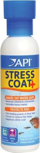 Api Stress Coat Aquarium Water Conditioner, 4 Ounces - Water Treatment Solution