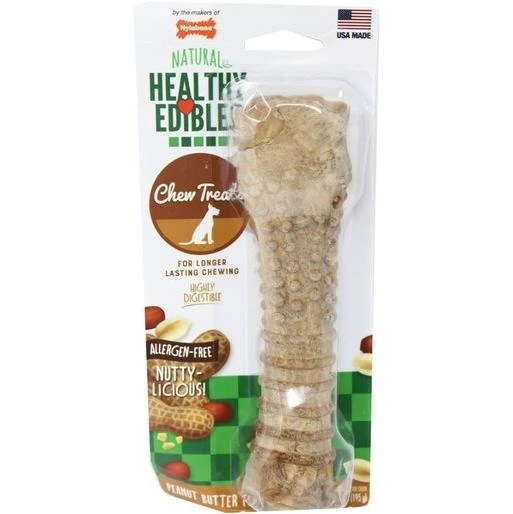 Healthy Edibles Peanut Butter Souper Dog Treat, 6.8 Oz, X-large