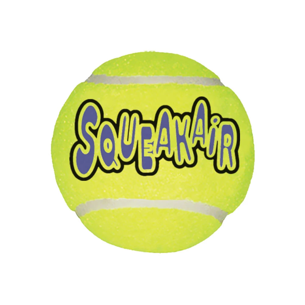 Air Dog Squeaker Ball Extra Large - Yellow Dog Toy