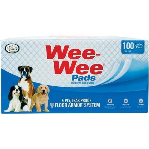 Four Paws - Wee Wee Pads 100 Pack - 100202090-01640