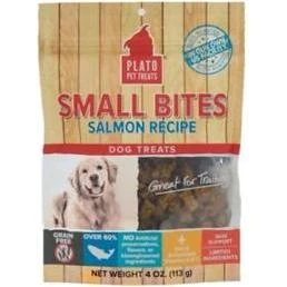 Small Bites Salmon Recipe Dog Treats, 4 Ounces - Healthy Pet Snack