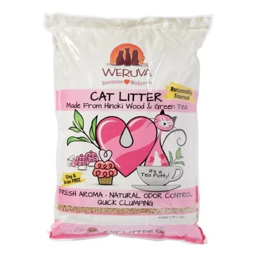 Weruva Hinoki Wood & Green Tea Weruva Cat Litter 11.7lb