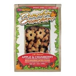 Apple & Cranberry Pumpkin Crunchers Dog Treats, 14 Oz