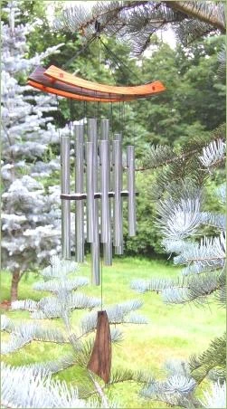Woodstock Chimes WOODHC 34L x 15W Healing Chime for Patio and Garden