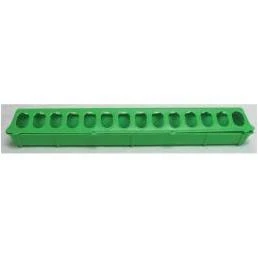 20 Inch Lime Green Plastic Flip-top Poultry Feeder - Model 820limegreen