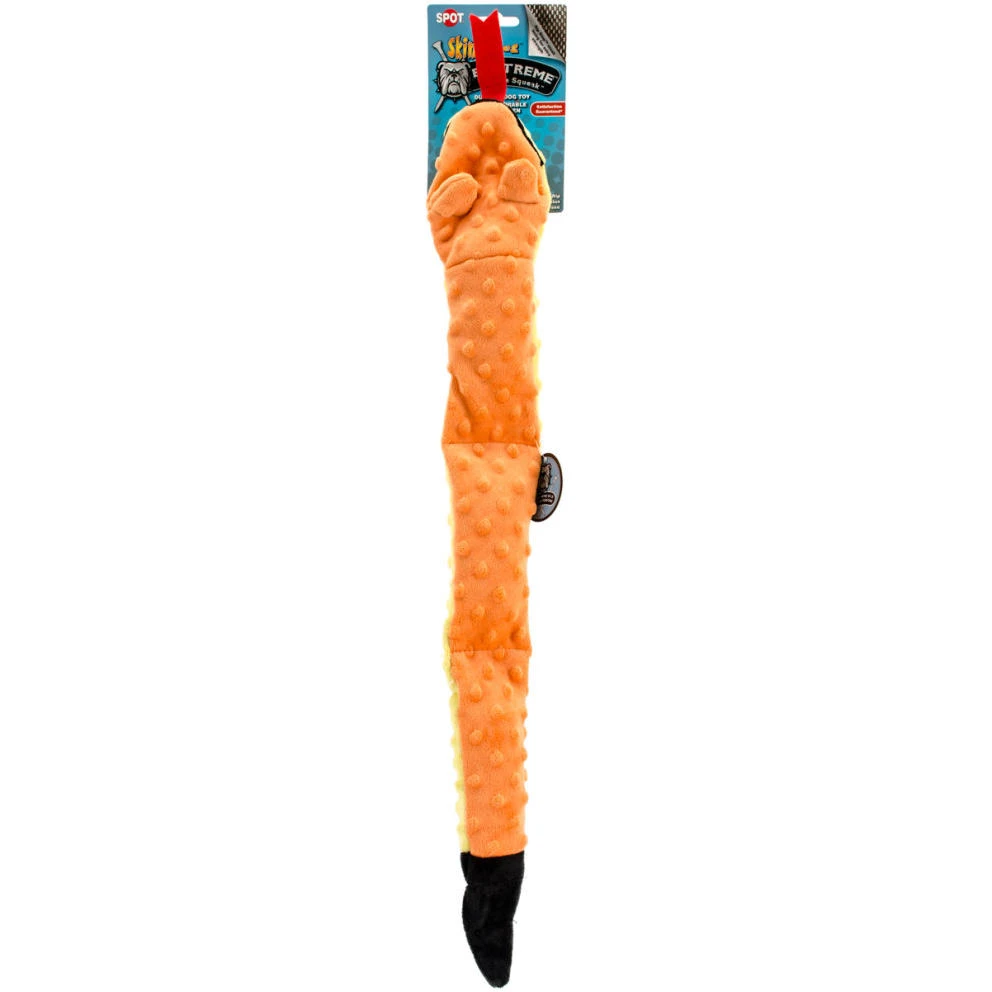 Skinneeez Extreme 25 In. Snake Dog Toy With 3 Squeakers