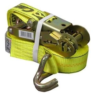 Allied International 82291 10 Pack Ratchet Tie Down with J Hooks 2 x 27 in.