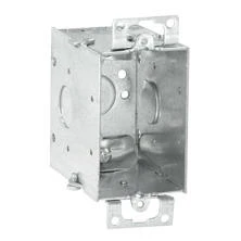 Tp170 Steel 1-gang Gangable Switch Box 2 Inch X 3 Inch X 2-1/2 Inch