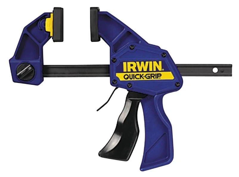 IRWIN 1964717 Bar Clamp, 300 lb, 6 in Max Opening Size, 3-3/16 in D Throat, Steel Body