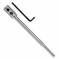 Irwin 88702 Bit Extension, 1/4 in Shank, Hex Shank, 6 in L, Steel