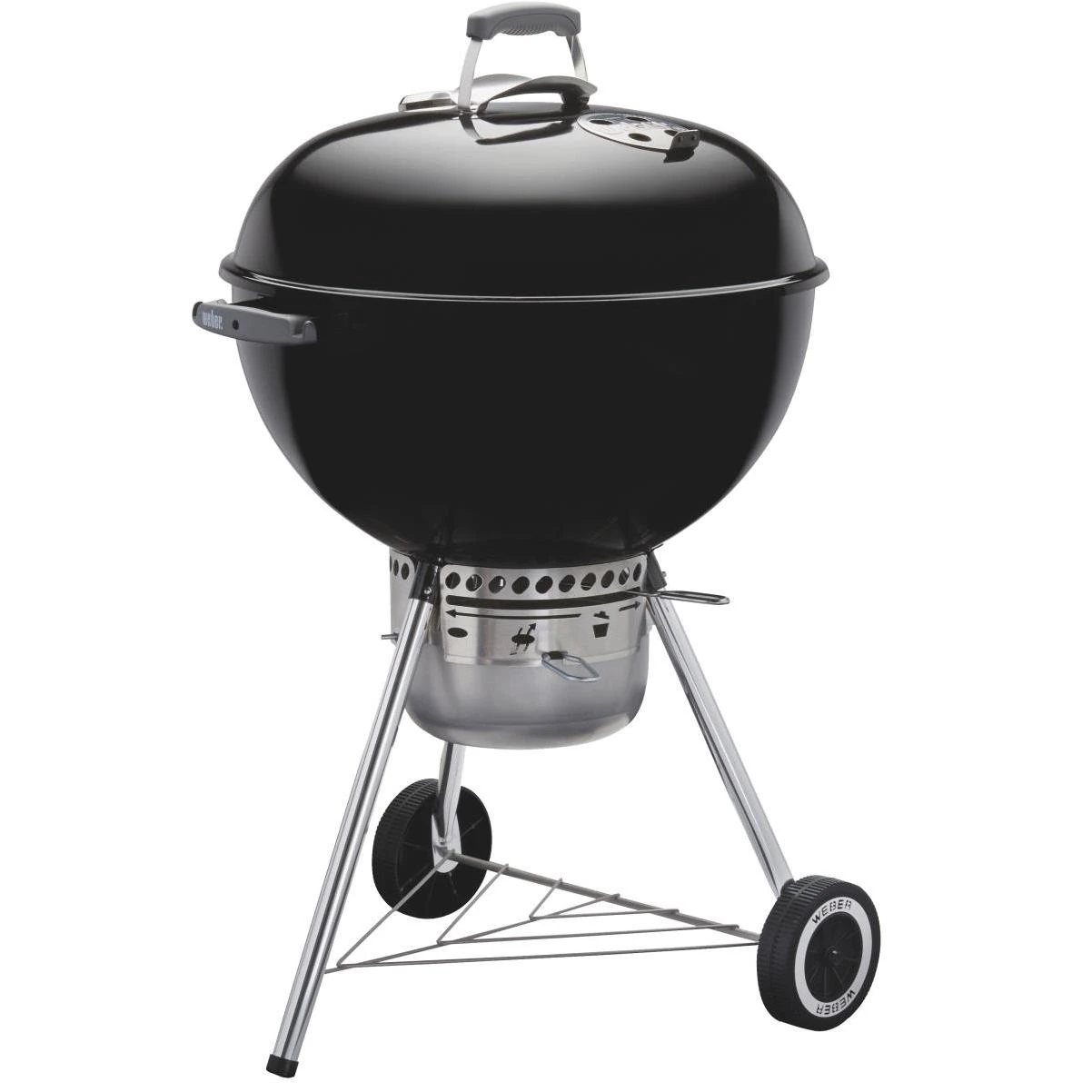 Weber Original Kettle Premium 22 In. Charcoal Grill, Black