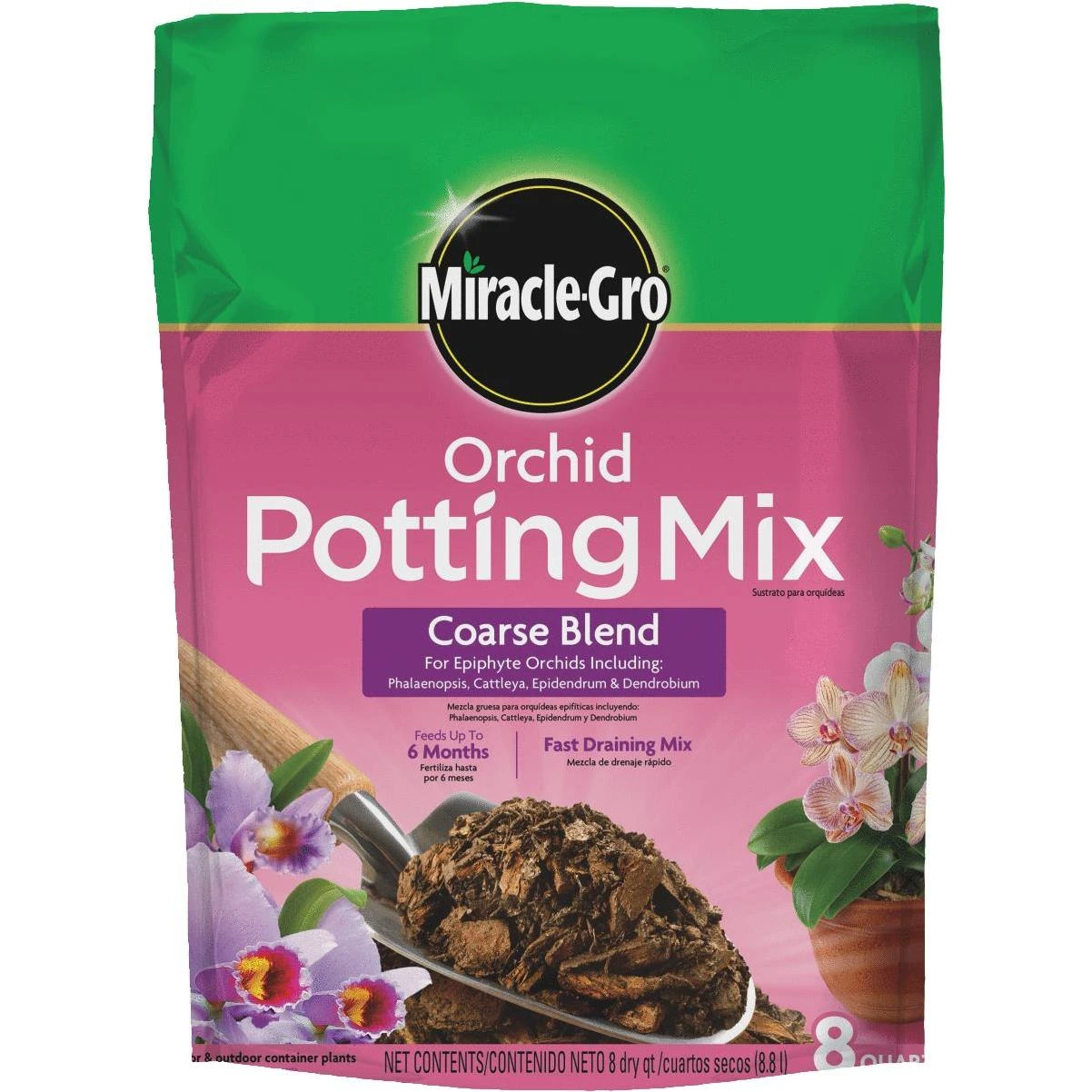 Miracle-Gro 8 Qt. Coarse Blend Orchid Potting Mix