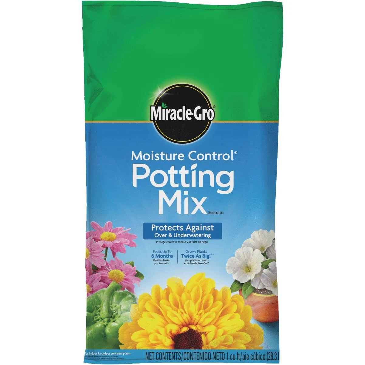 Miracle-Gro Moisture Control 1 Cu. Ft. Potting Mix