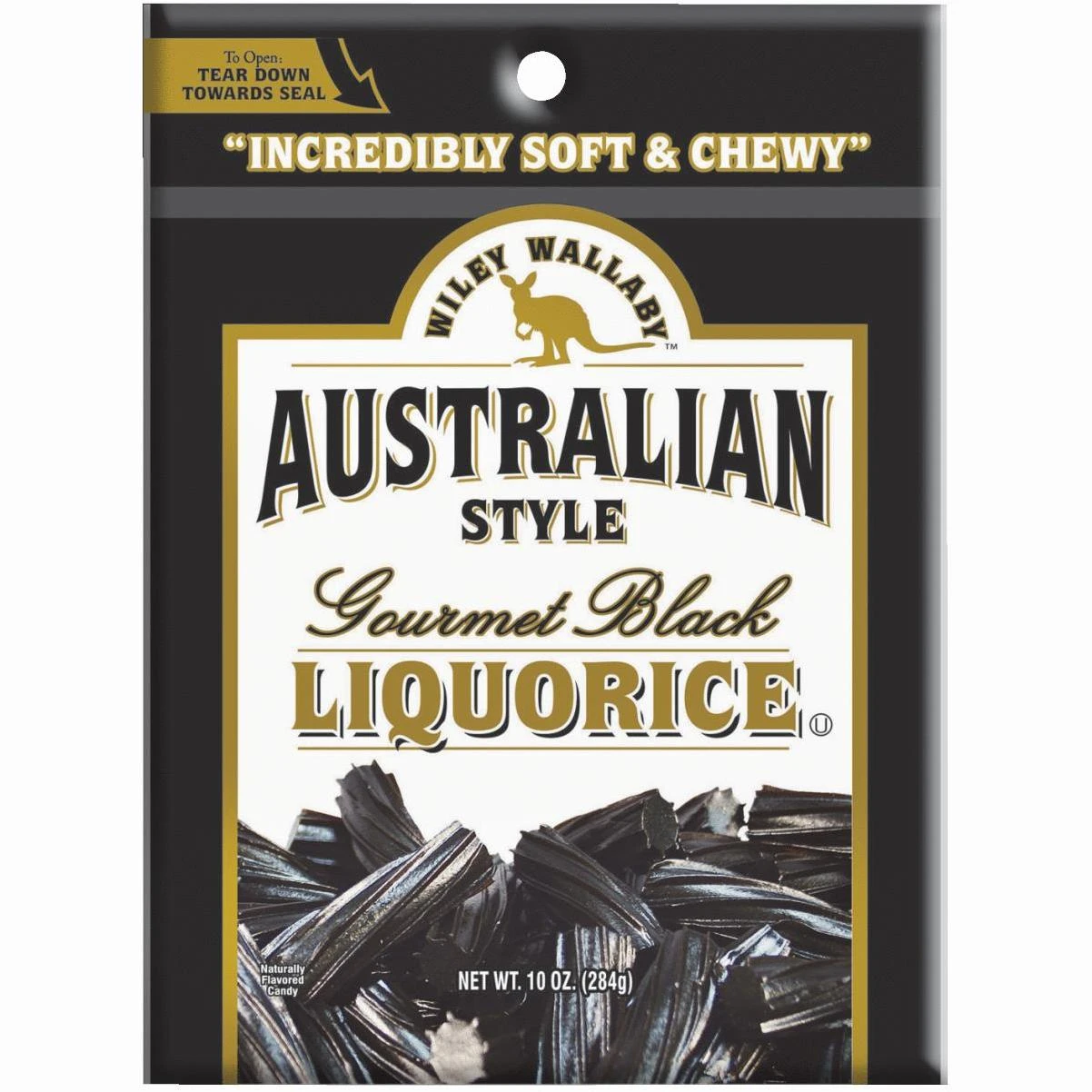 Wiley Wallaby Black Licorice 10 Oz. Candy