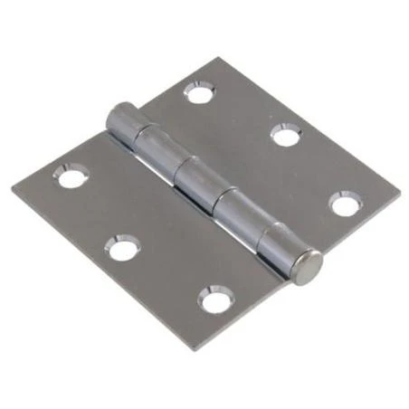 4 General Purpose Broad Hinge Removable Pin, Zinc Plated Hillman Door Hinges