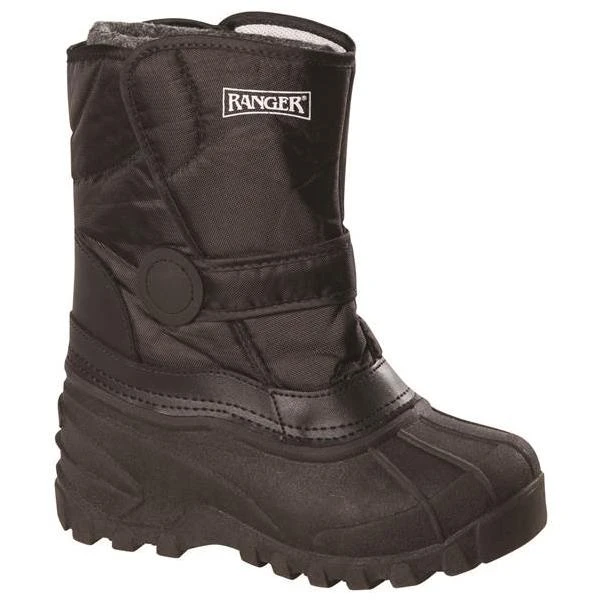 Ranger Infant Boy's Black Addison Snow Boots