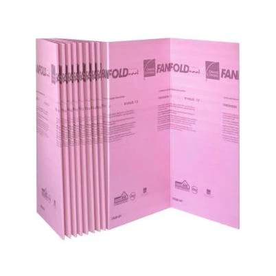 FOAMULAR 1/4 in. x 4 ft. x 50 ft. R-1 Fanfold Rigid Foam Board Insulation Sheathing