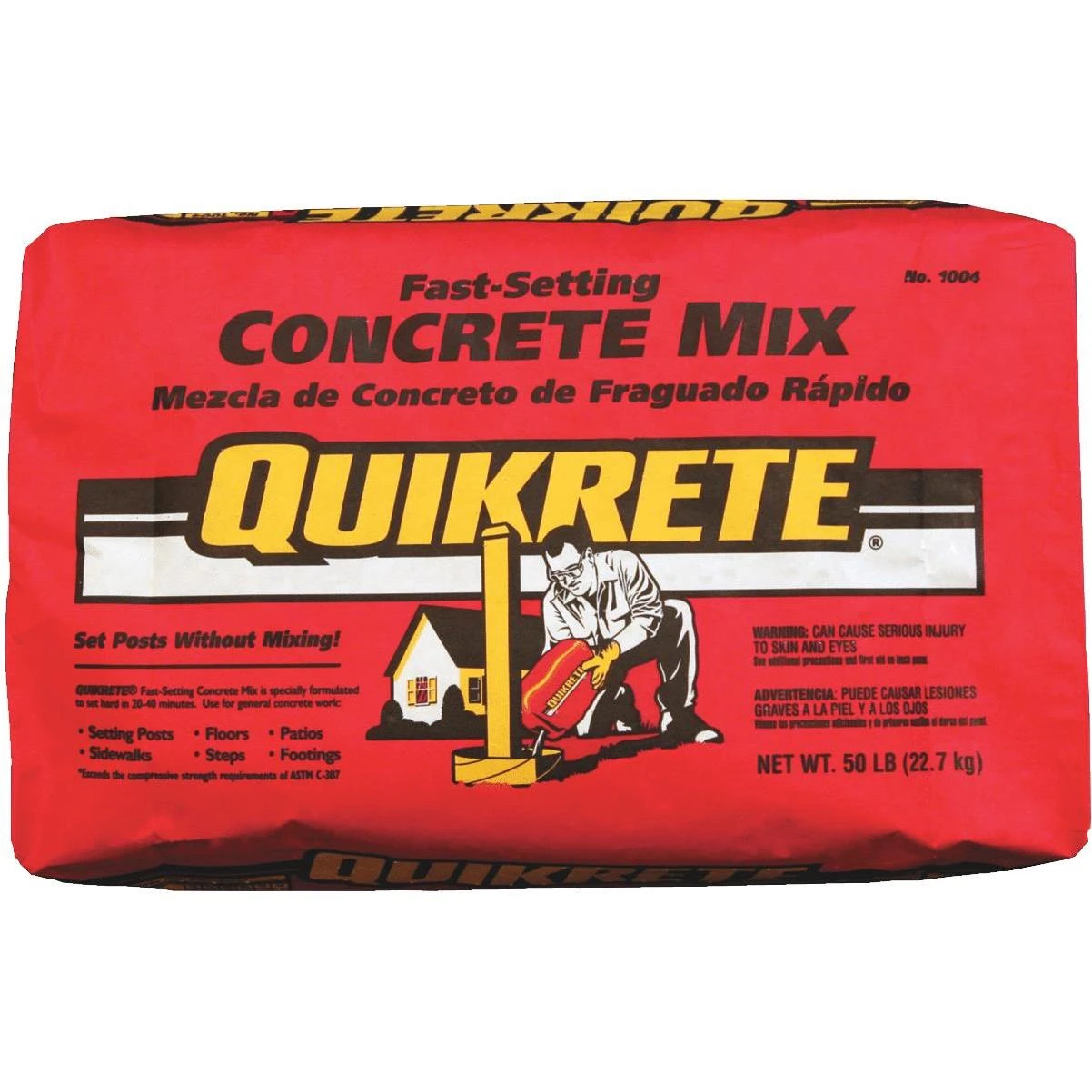 Quikrete Fast-Set 50 Lb. Concrete Mix