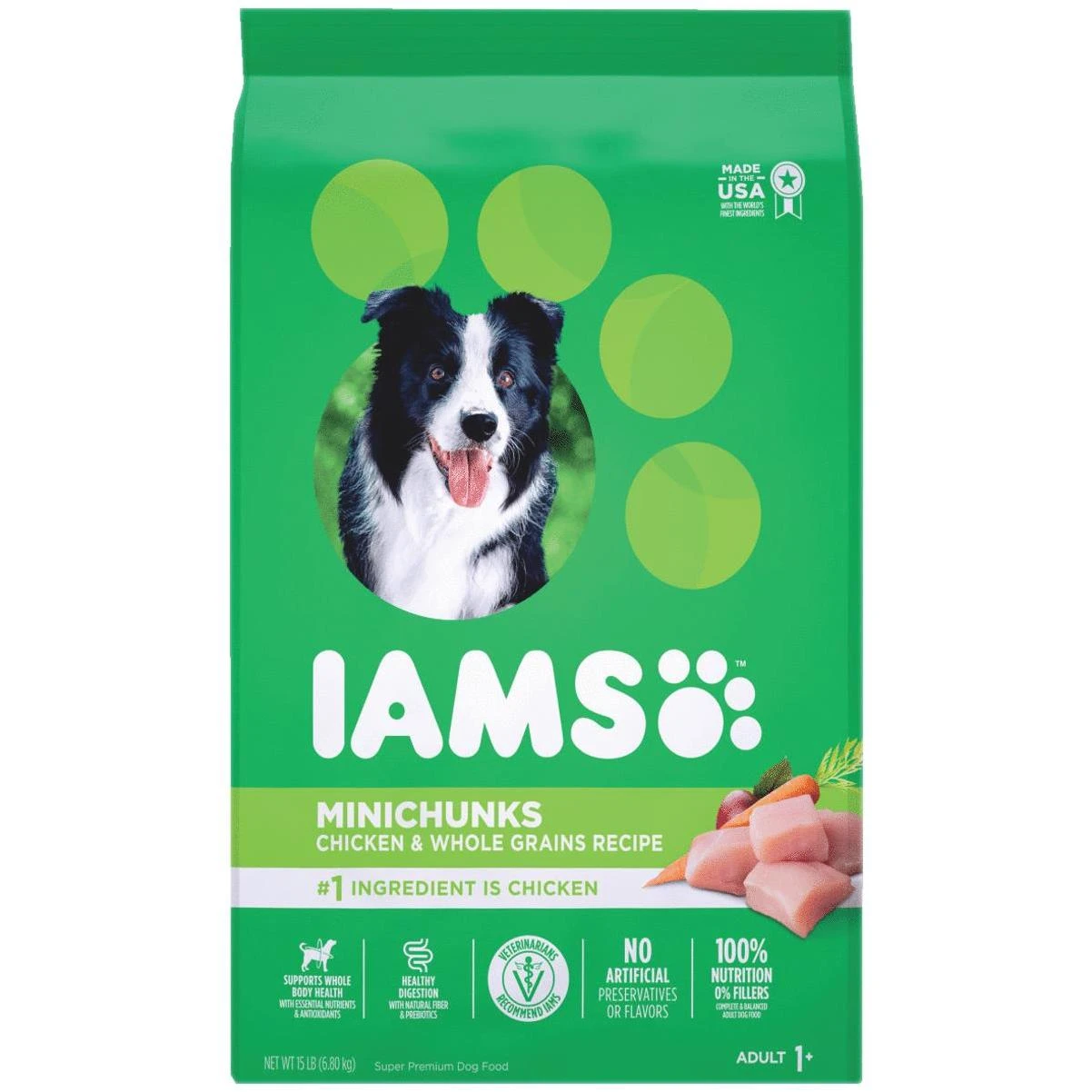 IAMS Proactive Health Minichunks 15 Lb. Adult Dry Dog Food