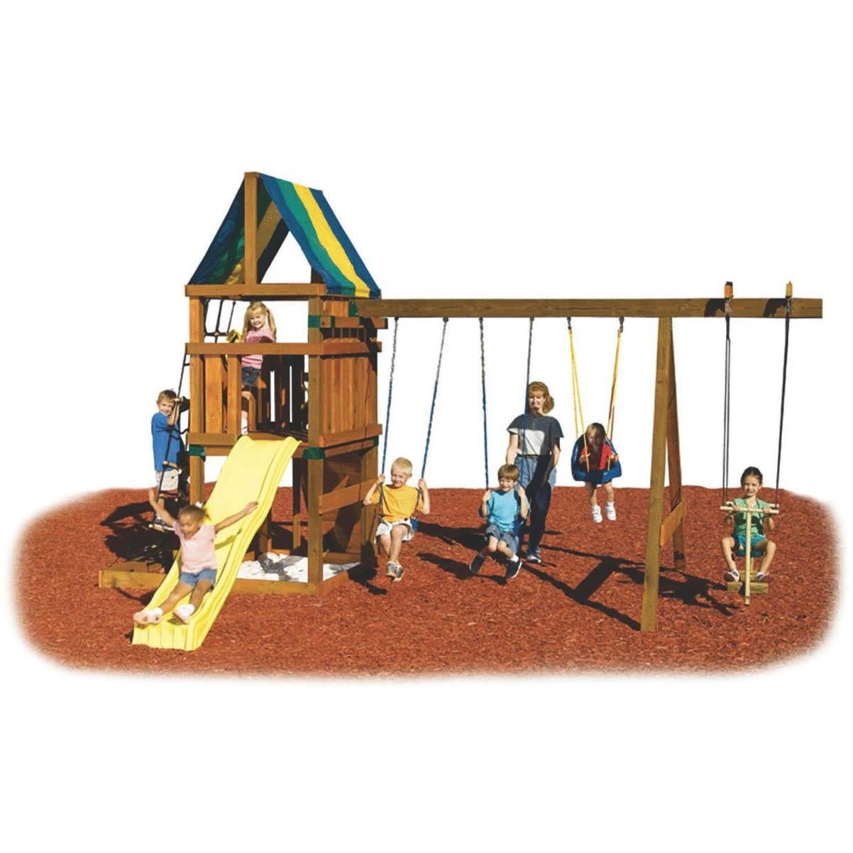 Swing N Slide Alpine Custom DIY Playset Hardware Kit (Lumber and Slide Not Included)